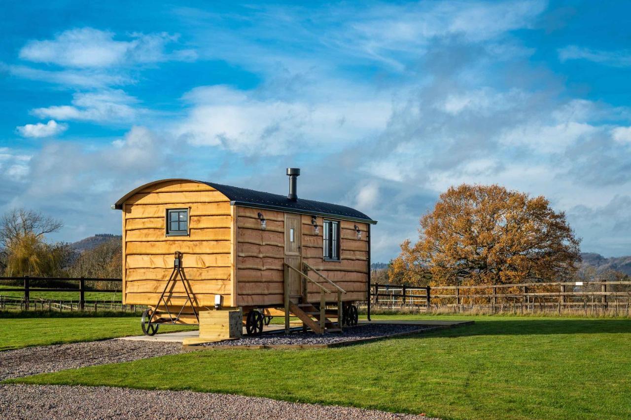 Monkwood Shepherds Hut Worcester Buitenkant foto