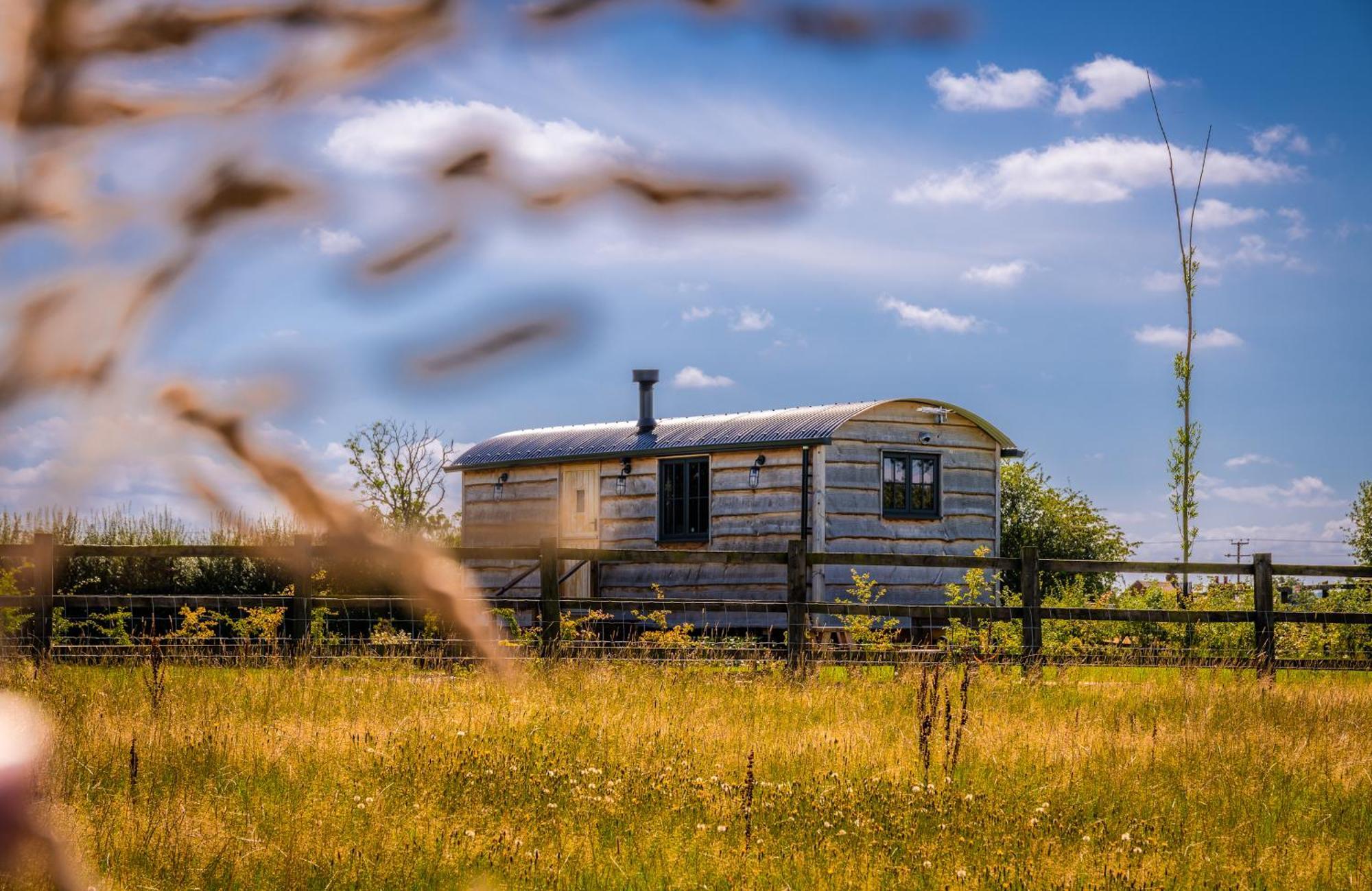 Monkwood Shepherds Hut Worcester Buitenkant foto